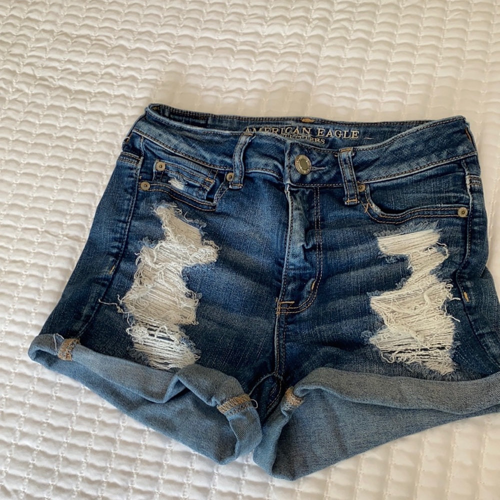 American Eagle Next Level Stretch X Denim Shorts